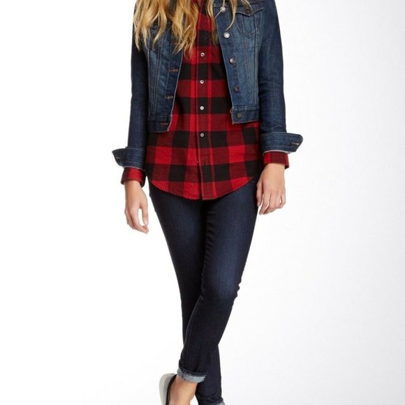 Big Star Andrea Skinny Ankle Dark Wash Jean - 25 - Picture 1 of 10